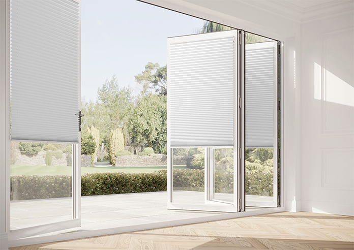 Solaris, Platinum - Stick Fit Pleated Blind - Image 12